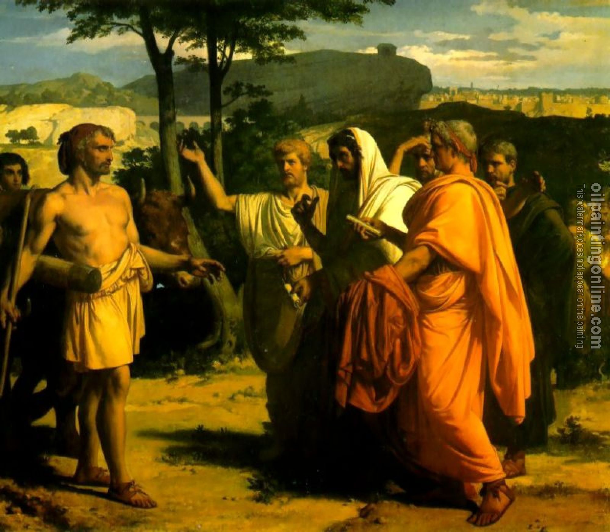 Alexandre Cabanel - Cincinnatus Receiving Deputies of the Senate